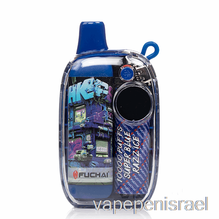 חד פעמי Vape Israel Sigelei Fuchai 10000 חד פעמי Super Blue Razz Ice